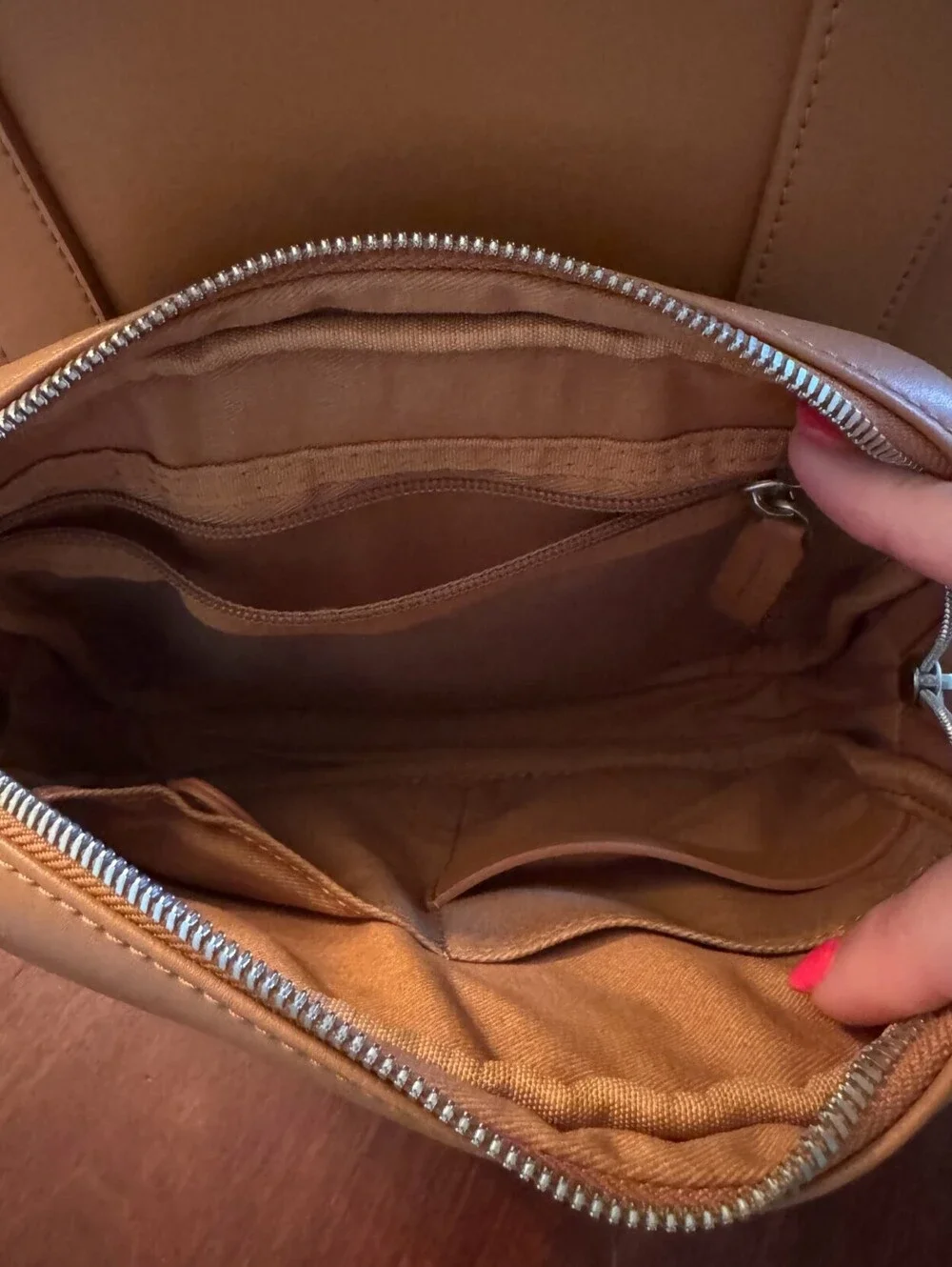 Monos Metro Backpack Saddle Tan Vegan Leather Laptop Travel Commuter Bag